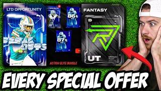 I OPENED EVERY SPECIAL OFFER IN THE MADDEN 25 STORE! MASSIVE PULLS!