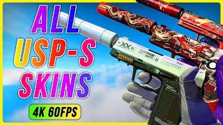 ALL USP-S Skins with Prices CS:GO | USP Skins Showcase 4K 60FPS