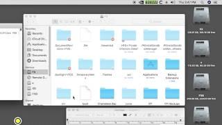 Hide/show files in Mac Os. Very easy.