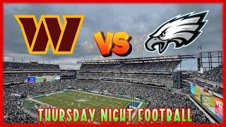 Washington Commanders vs Philadelphia Eagles | NFL Live Play by Play & Reaction