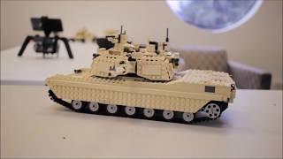 Lego M1A2 Abrams RC Tank Montage!