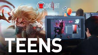 Game4Art TEENS. Обучение детей компьютерной графике