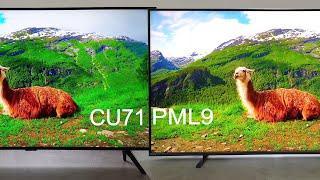 Samsung CU7100 VS Philips 9008 Smart TV