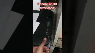 canon printer canon G2010 G3010 Error code Reset software chip #reset #service #canon