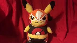 Pokemon Plush Pokedoll Review: Pikachu Libre!