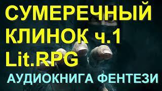 Аудиокнига Сумеречный клинок 1 Книга аудиокнига ЛитРПГ LitRPG  фантастика фентези попаданцы