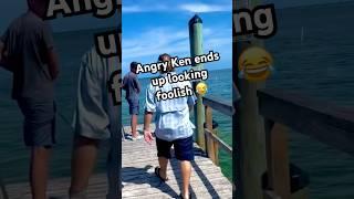 Fisherman gets the last laugh - #fishing #shorts #funny