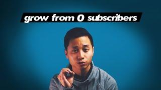 Grow From 0 subscribers with NO Promotion! | HOW TO GROW ON YOUTUBE IN 2021