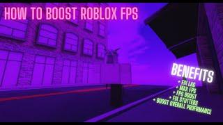  How to boost Roblox FPS | HUGE FPS BOOST (2024) 