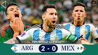 IN THE FINAL MOMENTS, MESSI SAVES ARGENTINA FROM ELIMINATION FOR THE SECOND TIME IN THE WORLD CUP.