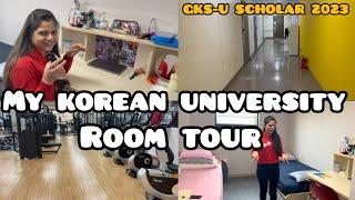 My korean university room tour  | busan university of foreign studies