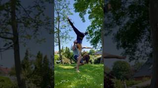 Acrobatics with Juliane