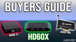 Elgato Capture Card Comparison 2022! (HD60X vs 4K60 Pro)