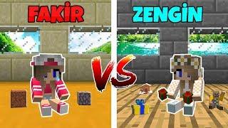 FAKİR BEBEK VS ZENGİN BEBEK!  - Minecraft