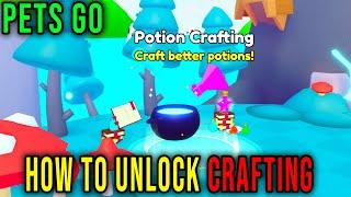 CRAFTING POTIONS - HOW TO UNLOCK [PETS GO] - Roblox