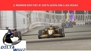 DAS 3. RENNEN IN LAS VEGAS DER F1-R | 100% Rennlänge | 100% Simulation | | FANATEC | 11.SAISON