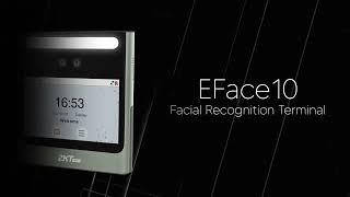 ZKTeco EFace10 – Мультибиометрический терминал с распознаванием лиц