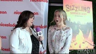 Jade Pettyjohn Interview - Nickelodeon's Sizzling Summer Camp Special