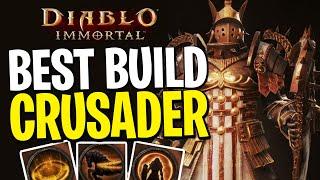 The Most Powerful CRUSADER Build In Diablo Immortal | Crusader Endgame Build Guide