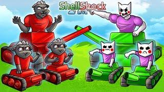 ЧЬЯ КОМАНДА СИЛЬНЕЕ? УГАРНОЕ СРАЖЕНИЕ ПРОТИВ ПОДПИСЧИКОВ :D SHELLSHOCK LIVE