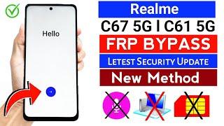 Realme C67 5G / C61 Google Account Bypass (without pc) - LATEST UPDATE 2024 2025