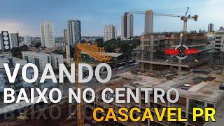 Voo baixo no centro de Cascavel PR #cascavelpr