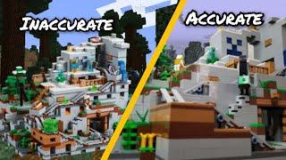 Making LEGO Minecraft Sets Block Accurate EP.5 (The Mountain Cave)