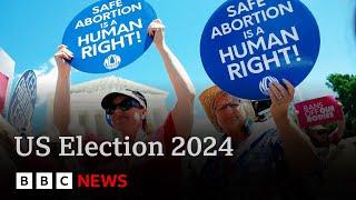 US Election 2024:  Abortion is key issue in swing states  | BBC News