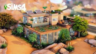 Eco House  (noCC) The Sims 4 Eco Lifestyle | Stop Motion Build