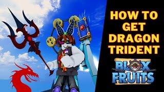 How To Get Dragon Trident in Blox Fruits | Tide Keeper Boss | Second Sea