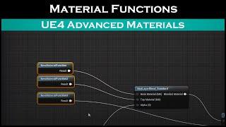 Ue4: advanced materials (Ep. 35 Material Functions)