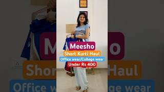 Meesho Kurti Haul l Short Kurti l College Kurti#kurti #meesho #college #viral #shorts #haul #trendy