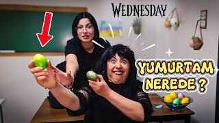 YUMURTALARIM NEREDE ?? | GERÇEK HAYATTA WEDNESDAY ADDAMS | EYLÜL LAL