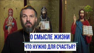 О смысле жизни. Что нужно для счастья? Протоиерей Евгений Попиченко