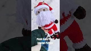 Santa Claus Crochet Pattern | Buy on Etsy | DIY Plush Amigurumi for Christmas  #crochetpattern