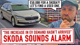 Skoda says EVs ARE KILLING US! And Geoff buys a Superb.