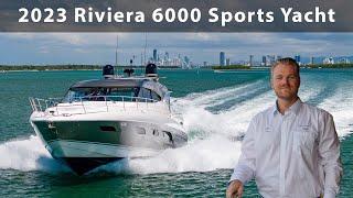 FOR SALE: 2023 Riviera 6000 Sports Yacht "Rangi"