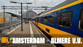 A return trip to Almere! | Express train Amsterdam CS - Almere Centrum v.v. (ICM)