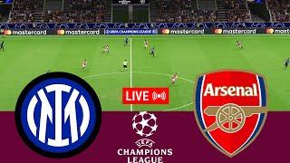 [LIVE] Inter Milan vs Arsenal. UEFA Champions League 24/25 Full Match - VideoGame Simulation