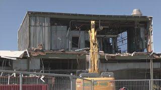 Demolition underway at Panama City Mall's Sears building