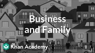 Business and Family | Entrepreneurship | Khan Academy