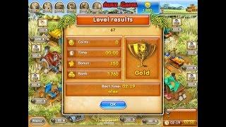 Farm Frenzy 3 Madagascar (level 67) only GOLD Веселая ферма 3 Мадагаскар (Уровень 67) Золото