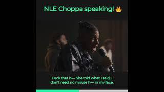 NLE Choppa went OFF!! 