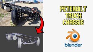 Peterbilt Truck Modeling - Front Axle - #36