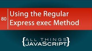 Using Regular Expressions exec Method to Split a String