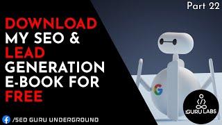 SEO Underground   SEO & Lead Generation eBook Announcement