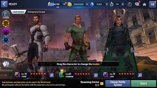 Marvel Future Fight World Event  Fandral,Loki,Thor