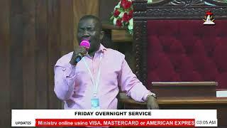 MCF: Friday Overnight Service With Pastor Tom Mugerwa 19/07/2024