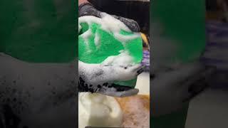 Sudsy Sponge ASMR 🫧️ #satisfying #sudsysponge #oddlysatisfying #asmr #sudsandsponges #fypシ゚