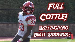 Willingboro 43 Woodbury 30 | West Jersey Football League | Mekhi Cottle 3 TDs for Chimeras!